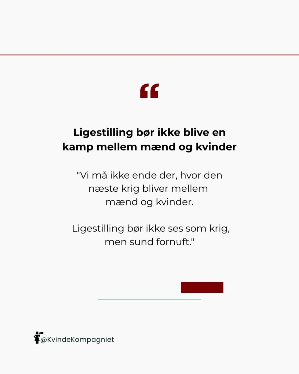 Instagram post from kvindekompagniet. This post is in position 4.